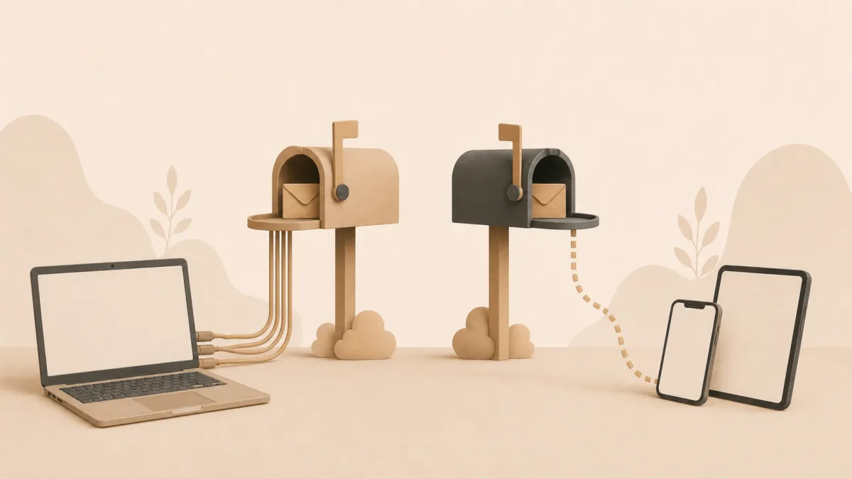 IMAP vs POP3: diferencias y cuál usar